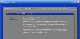 Symantec Ghost Boot CD v12.0.0.10520-P2P