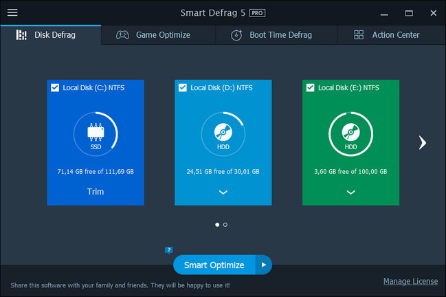 IObit Smart Defrag Pro 5.v5.7.0 Incl Keygen-AMPED