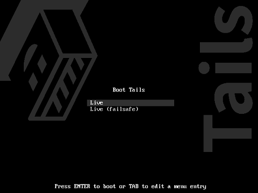 Tails v3.0.1 Live Boot CD-P2P