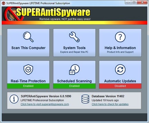 SUPERAntiSpyware Professional v6.0.1248 Multilingual-P2P
