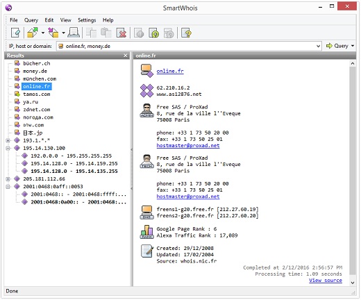 TamoSoft SmartWhois v5.1.287 Multilingual-P2P