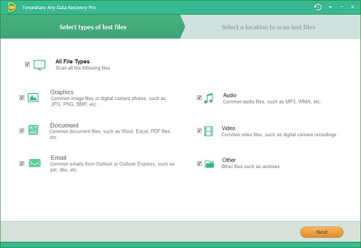 Tenorshare Any Data Recovery Pro v6.3.0.1 Build 10.23.2017-P2P