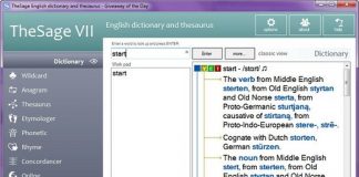 TheSage English Dictionary and Thesaurus Professional v7.18.2678-P2P