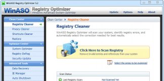 WinASO Registry Optimizer v5.3.1-P2P