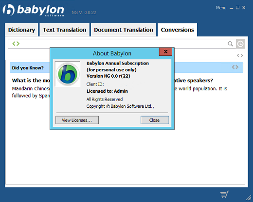 Babylon Pro NG v11.0.0.22 Multilingual-P2P
