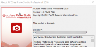 ACD Systems ACDSee Photo Studio Professional 2018 v11.0.790 x64 Incl Keymaker-CORE