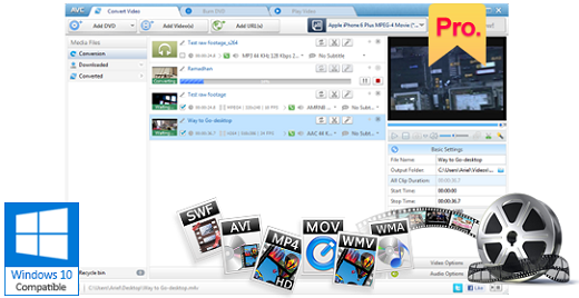 Any Video Converter Professional v6.2.0 Multilingual-P2P + Portable