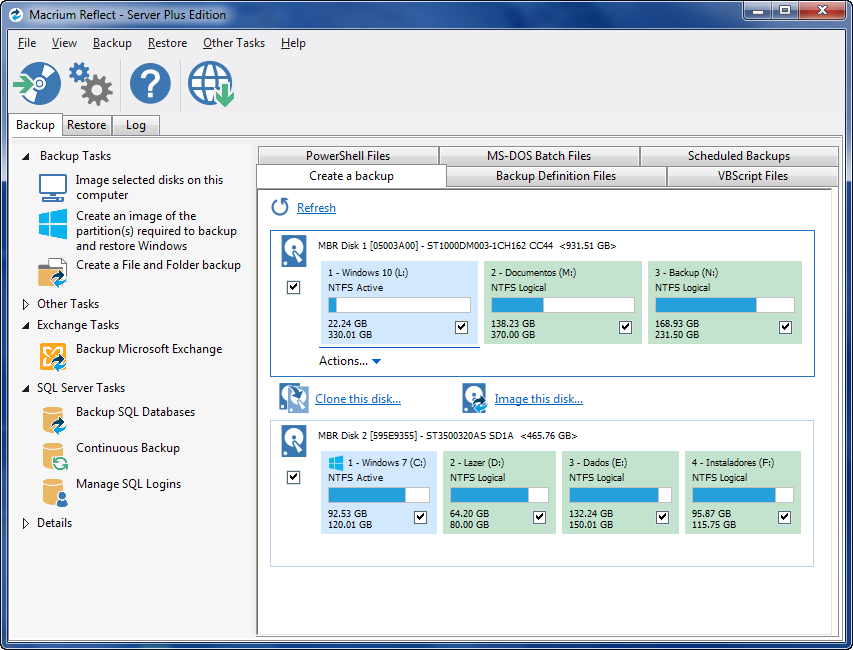 Macrium Reflect Workstation / Server / Server Plus v6.3.1835 (x86/x64)-P2P