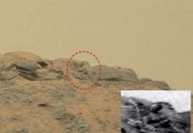 Phát hiện tượng Phật trên sao Hỏa