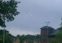 UFO “hiện nguyên hình” ở Anh?