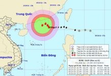 Bão Aere diễn biến khó lường, có thể gây mưa lớn ở đất liền
