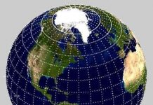 Bản đồ trái đất và các hành tinh