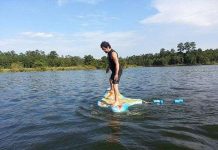 Thiết bị giúp bạn đi trên mặt nước