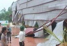 Cuồng phong tàn phá khu vực thủy điện Lai Châu