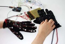 Găng tay giúp người mù, điếc gửi và nhận tin nhắn