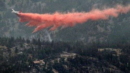 Mỹ: Cháy rừng thiêu rụi 136 ngôi nhà