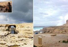Cổng vòm đá Azure Window ở Malta đổ sụp xuống biển