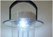 Đèn sạc chiếu sáng tuổi thọ 10 vạn giờ