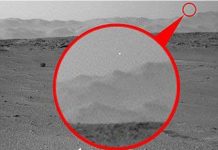 Nghi vấn UFO bay lên rồi hạ cánh xuống sao Hỏa?