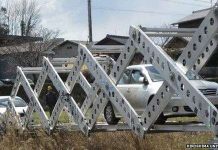 Cầu gấp kiểu origami ở Nhật