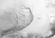 Băng khổng lồ tan vỡ dài 1.000km tại biển Beaufort