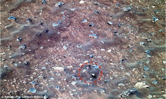 Phát hiện vỏ sò trên sao Hỏa