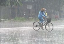 Cuối tuần Bắc bộ có mưa rào và dông, Nam bộ vẫn nắng mạnh