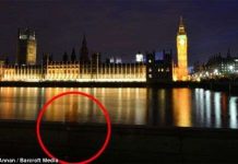 Bóng ma xuất hiện ở London đêm chào năm mới