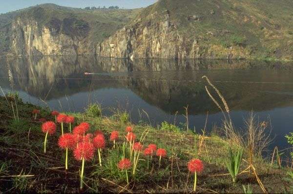 Hồ nước tử thần ở Cameroon