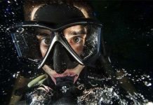 Mặt nạ giúp con người thở dưới nước Mặt nạ giúp con người thở dưới nước