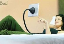 Không cần giữ vẫn có thể nằm chơi iPad