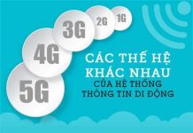 Các thế hệ của hệ thống thông tin di động
