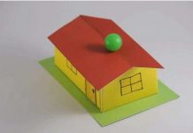 Tại sao quả bóng này không rớt khỏi mái nhà?