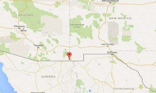 Google Earth chụp ảnh vật thể tròn màu đen giống đĩa bay