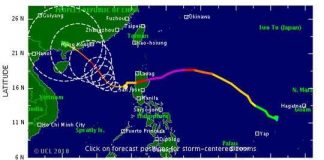 Bão số 6 và áp cao lạnh sẽ gây mưa tại nhiều nơi
