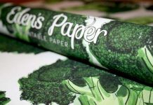 Giấy gói đồ thành túi trồng thực vật