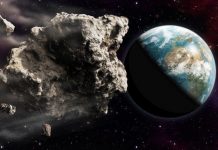 Một tiểu hành tinh vừa sượt ngang Trái đất Một tiểu hành tinh vừa sượt ngang Trái đất