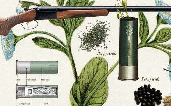 Súng bắn hạt giống hoa: Khẩu súng hiền hòa nhất thế giới