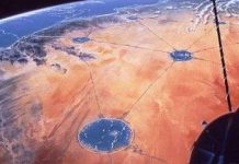 Xây dựng hệ thống hồ nước khổng lồ giữa sa mạc