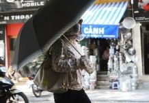 Miền Bắc mưa rào và dông, miền Trung nắng nóng