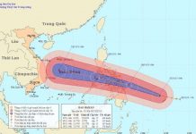 Siêu bão Haiyan tiến vào biển Đông
