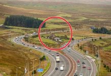 Vì sao tuyến đường cao tốc này phải vòng vèo để nhường chỗ cho một trang trại nhỏ?