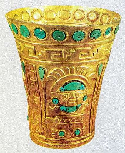 Người Inca xem vàng là mồ hôi của Thần Mặt trời