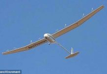 Máy bay do thám có thể bay liên tục trong 7 ngày