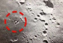 Cấu trúc tam giác giống căn cứ người ngoài hành tinh trên Mặt Trăng Cấu trúc tam giác giống căn cứ người ngoài hành tinh trên Mặt Trăng