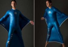 Bộ đồ giúp bạn “bay” qua đại dương