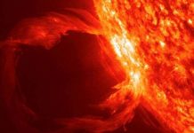 Vừa xuất hiện bão mặt trời