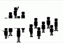 Bức tranh có "ma": Bỗng dưng xuất hiện thêm 1 người chỉ nhờ một nét cắt