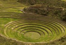 Quần thể ruộng bậc thang bí ẩn ở Peru