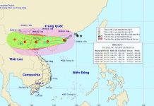 Bão Dianmu tăng tốc, Hà Nội chuẩn bị đón bão
